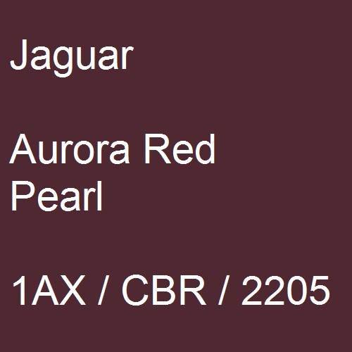 Jaguar, Aurora Red Pearl, 1AX / CBR / 2205.